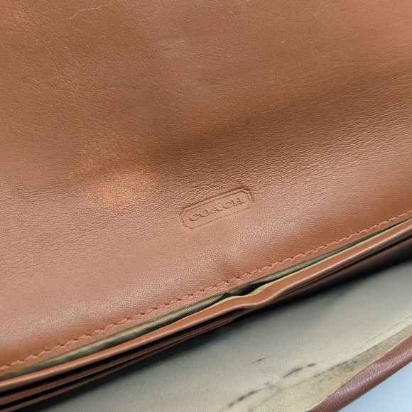 vintage Coach 2 Piece Bundle  Small Pouch And Wallet - Picture 7 of 10